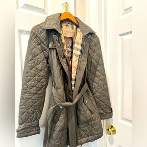 Burberry Long Quilted Jacket